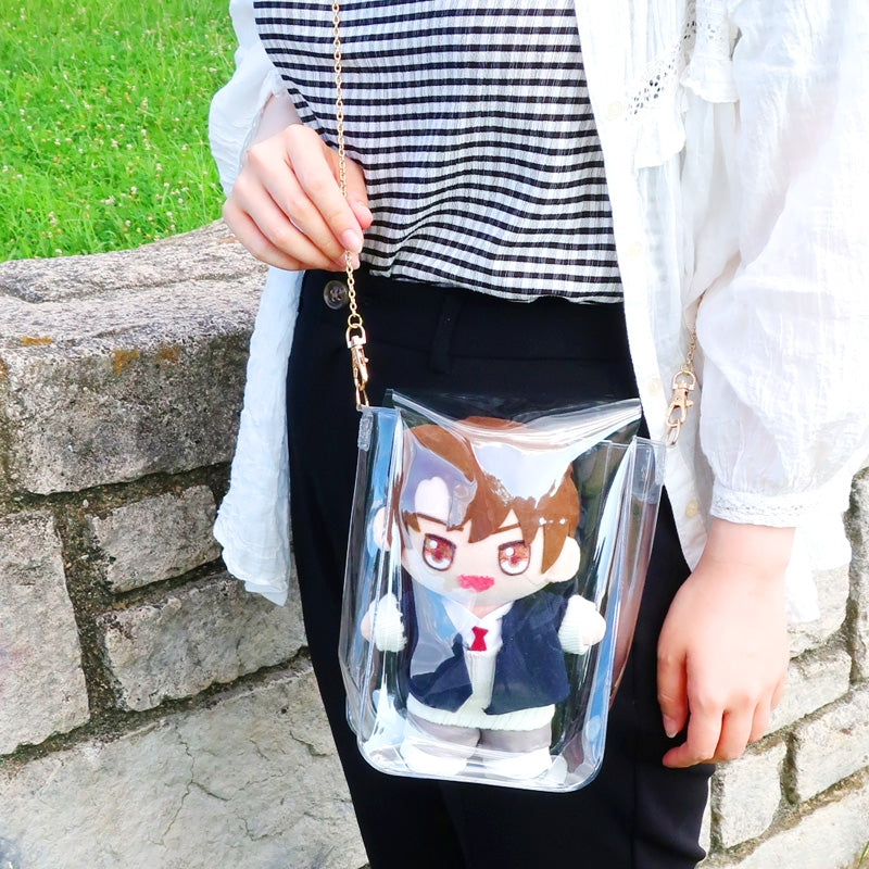 (Goods - Bag) Non-Character Clear Plushie Shoulder Bag