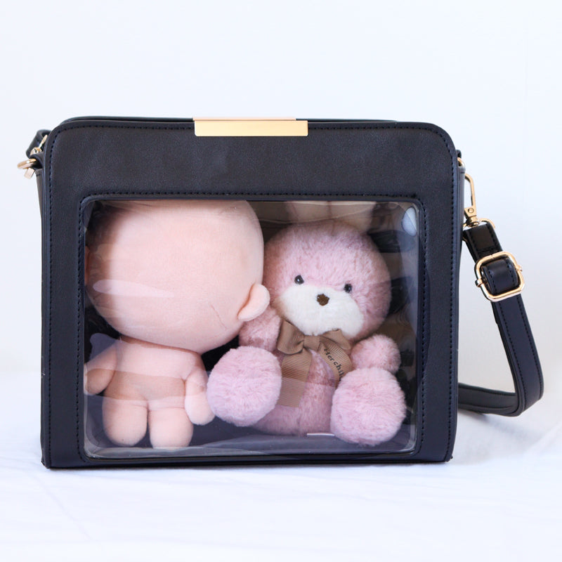 (Goods - Bag) nui. Shoulder Bag Square L Black