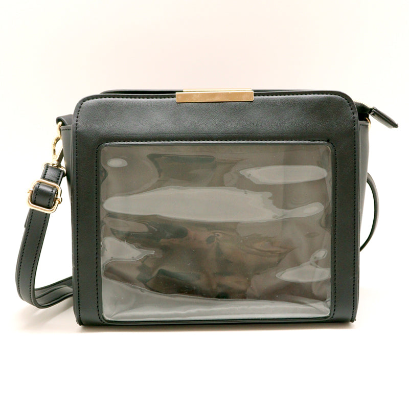 (Goods - Bag) nui. Shoulder Bag Square L Black