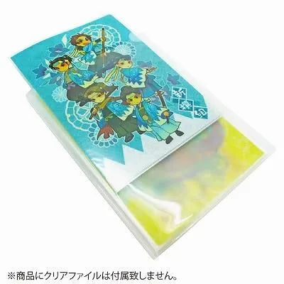(Goods - Clear File Storage) Non-Character Original Clear File Storage Folder w/ Front Cover Pocket Clear