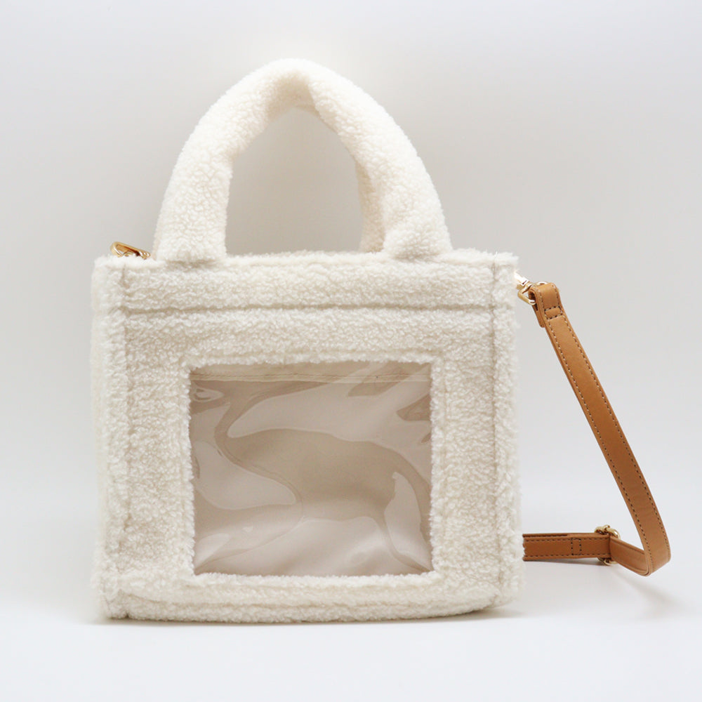 (Goods - Bag) nui. Fleece Bag White