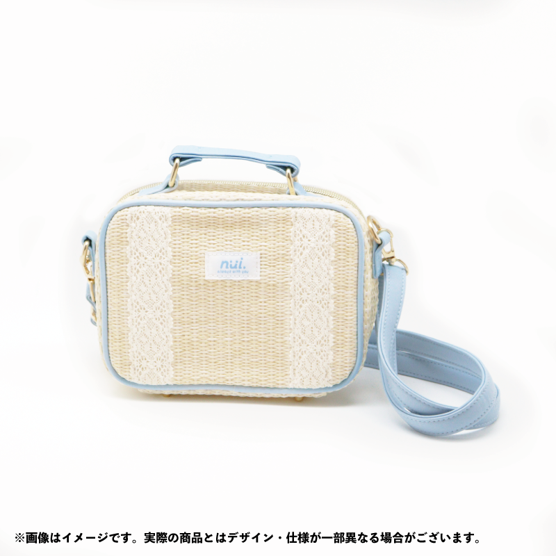 (Goods - Bag) nui. Basket Plush Bag – White