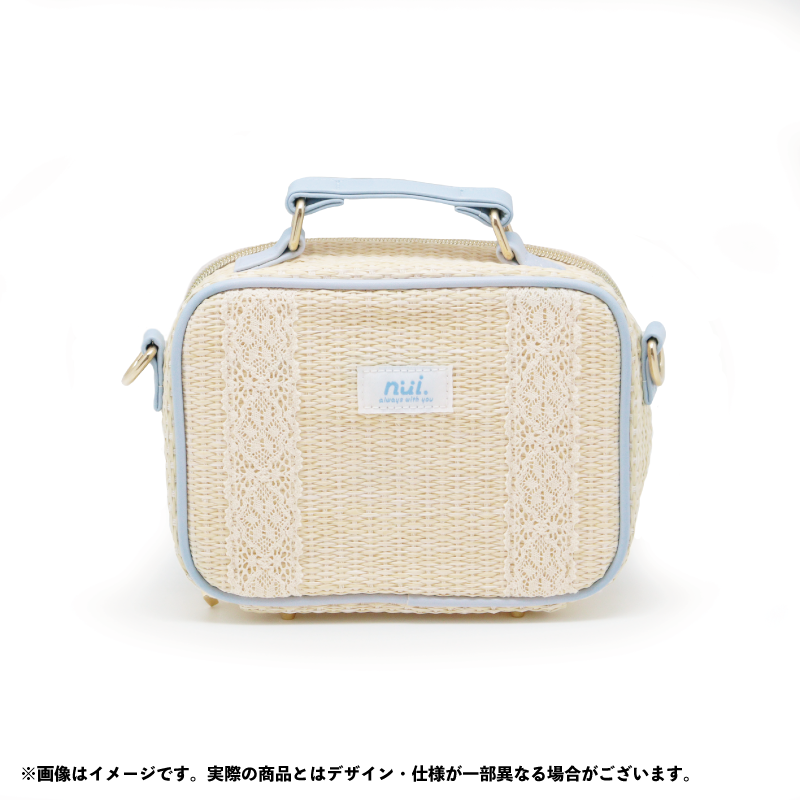 (Goods - Bag) nui. Basket Plush Bag – White