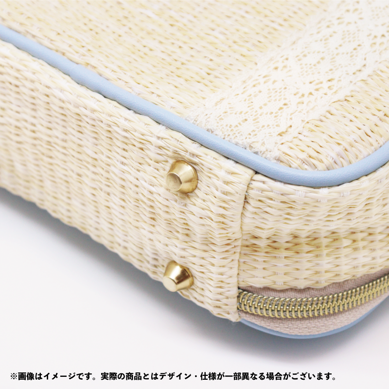 (Goods - Bag) nui. Basket Plush Bag – White