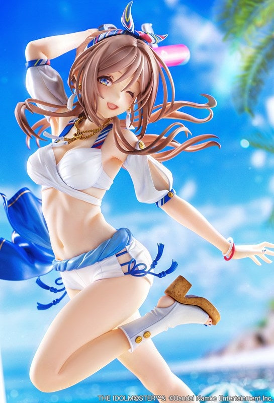 (Bishojo Figure) Gakuen iDOLM@STER Rinami Himesaki Kimi to Semi Blue Ver. 1/7 Complete Figure
