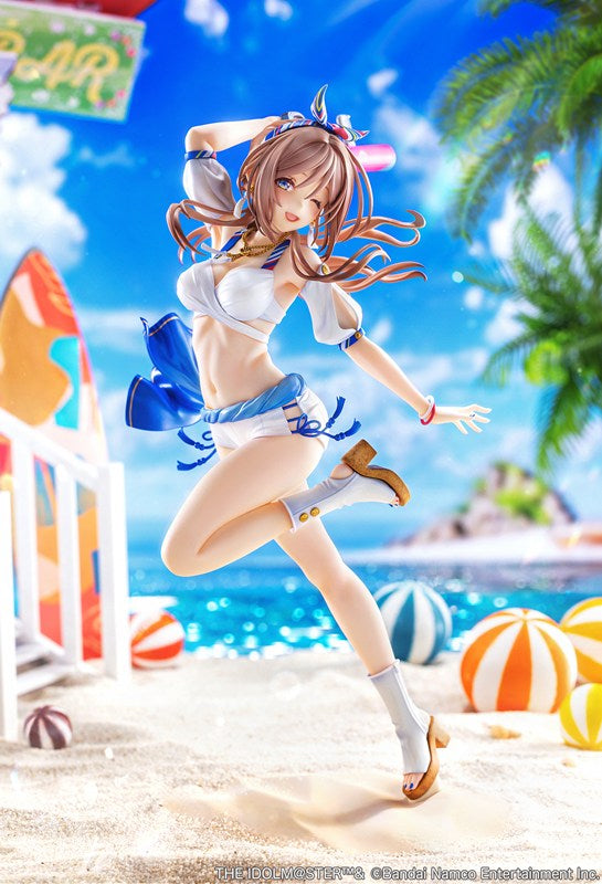 (Bishojo Figure) Gakuen iDOLM@STER Rinami Himesaki Kimi to Semi Blue Ver. 1/7 Complete Figure
