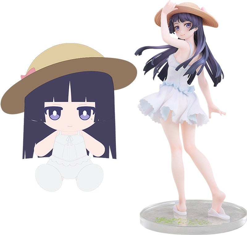 (Bishojo Figure) Oreimo Kuroneko (Ruri Goko): Shironeko Ver. Plush Set 1/6 Complete Figure {Manufacturer Bonus:Collection Card}