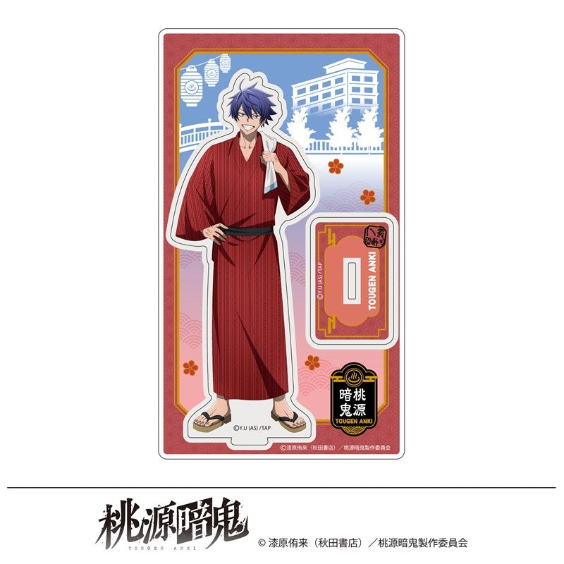 (Goods - Acrylic Stand) Tougen Anki Exclusive Art Acrylic Stand Hot Springs Day Shiki Ichinose