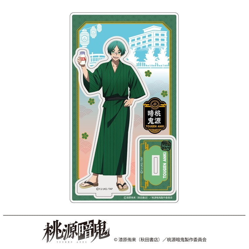 (Goods - Acrylic Stand) Tougen Anki Exclusive Art Acrylic Stand Hot Springs Day Juji Yusurube