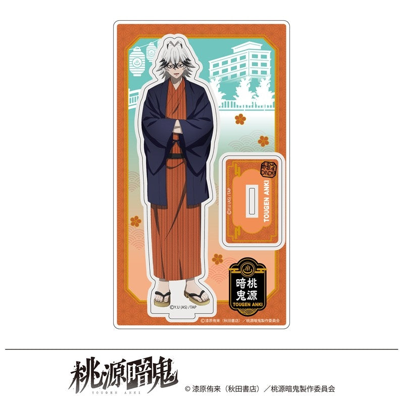 (Goods - Acrylic Stand) Tougen Anki Exclusive Art Acrylic Stand Hot Springs Day Rokuro Kiriyama
