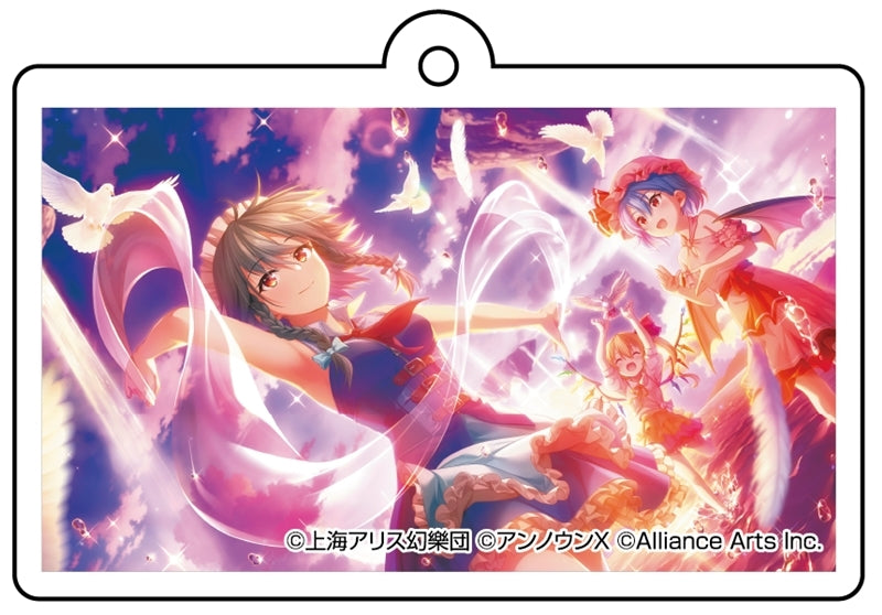 (Goods - Keychain) Touhou Danmaku Kagura Phantasia Lost Sakuya Izayoi "Perfect maid in the midsummer sea" Acrylic Keychain