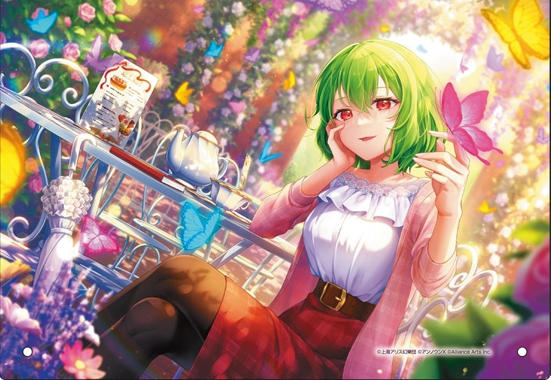 (Goods - Ornament) Touhou Danmaku Kagura Phantasia Lost Yuka Kazami "Blooming afternoon tea party" Acrylic Panel
