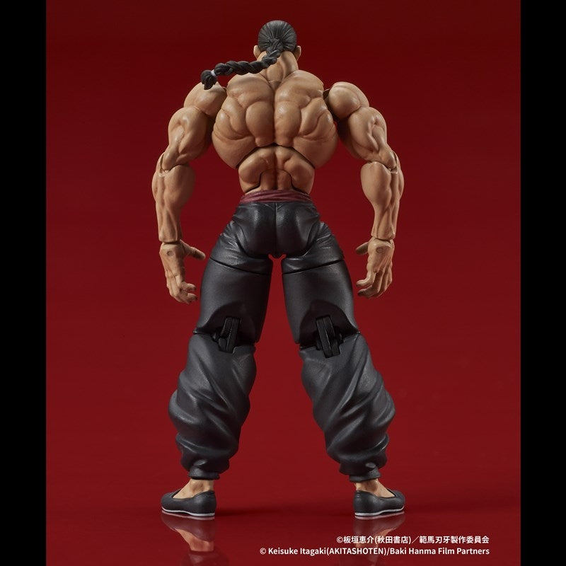(Action Figure) Baki Hanma DIGACTION Retsu Kaioh Posable Figure
