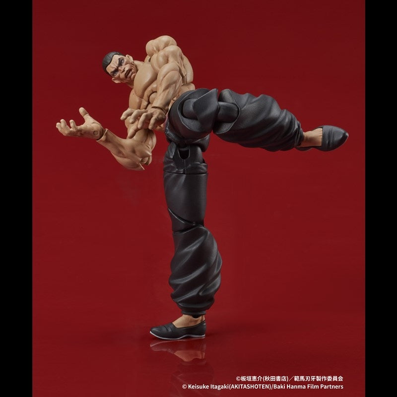 (Action Figure) Baki Hanma DIGACTION Retsu Kaioh Posable Figure