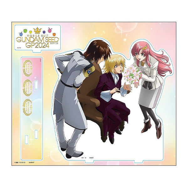 (Goods - Stand Pop) Mobile Suit Gundam SEED Big Acrylic Stand Cagalli & Kira & Lacus