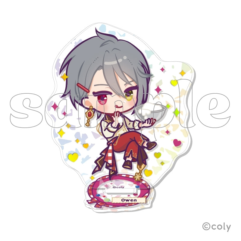 (Goods - Acrylic Stand) Promise of Wizard x MARION CREPES Collab Acrylic Stand premium 8. Owen