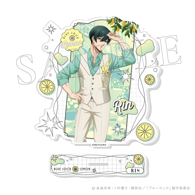 (Goods - Acrylic Stand) Blue Lock LEMON Acrylic Stand 2. Rin Itoshi