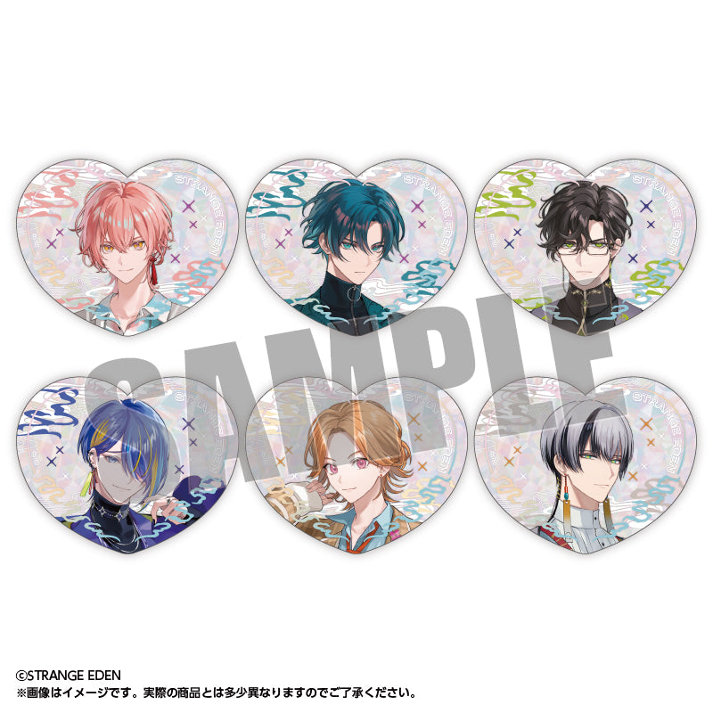 (1BOX=6)(Goods - Card) STRANGE EDEN Pikuria Plate Collection premium Vol. 1