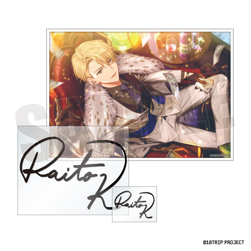 (Goods - Sticker) 18TRIP Signature Sticker Set Vol.1 11. Raito Kitakata