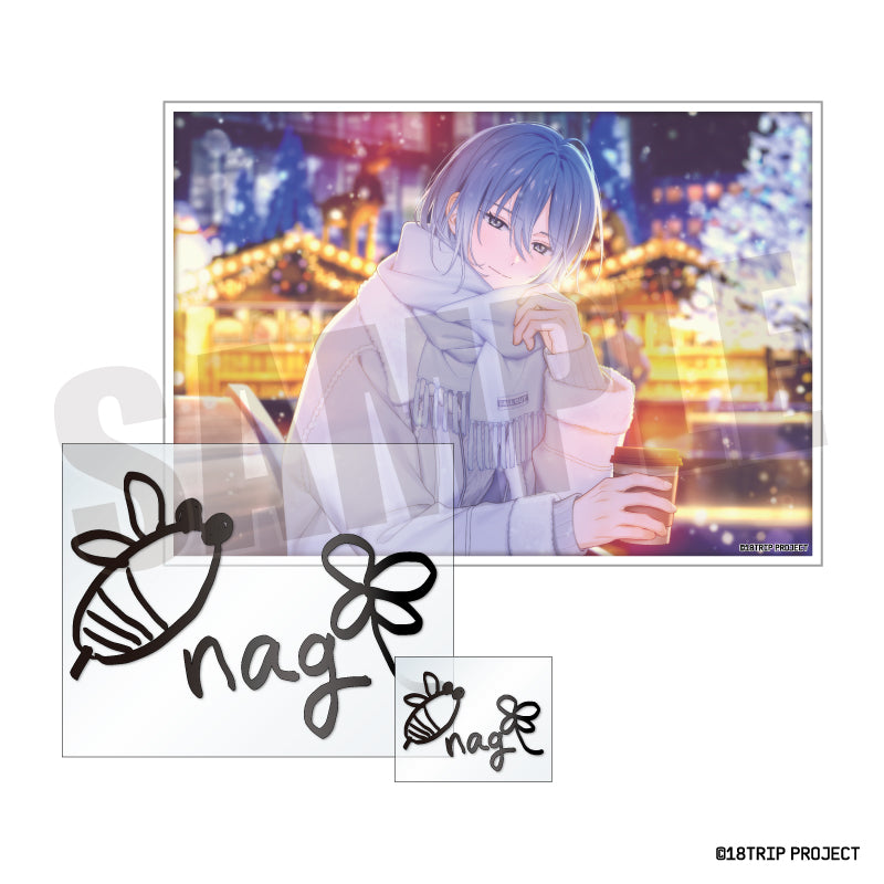 (Goods - Sticker) 18TRIP Signature Sticker Set Vol.1 16. Nagi Hachinoya