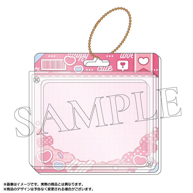 (Goods - Acrylic Stand) amie Original Pikuria Picture x Clear Acrylic Frame TOY Box ver. 4.Pink