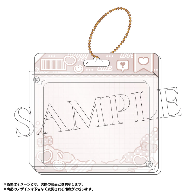 (Goods - Acrylic Stand) amie Original Pikuria Picture x Clear Acrylic Frame TOY Box ver. 6.White