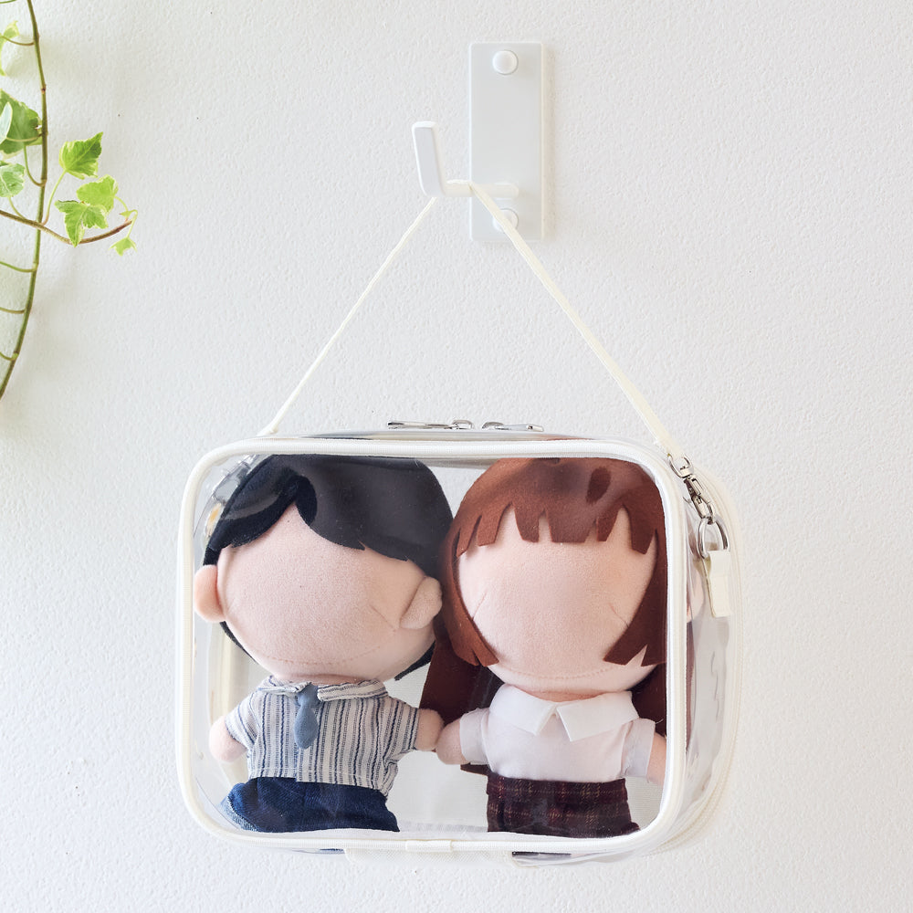 (Goods - Pouch) Decorative Box Pouch Wide White (Limited Color)