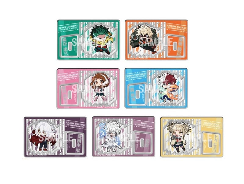 (1BOX=7)(Goods - Acrylic Stand) My Hero Academia Chibi Final Battle! Trading Acrylic Stand