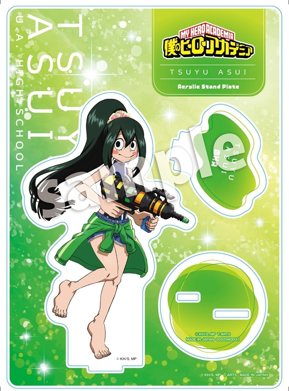 (Goods - Acrylic Stand) My Hero Academia Water Fight Acrylic Stand Plate Tsuyu Asui