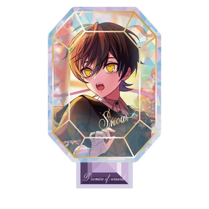 (Goods - Acrylic Stand) Promise of Wizard Holographic Gem Acrylic Stand 5. Snow