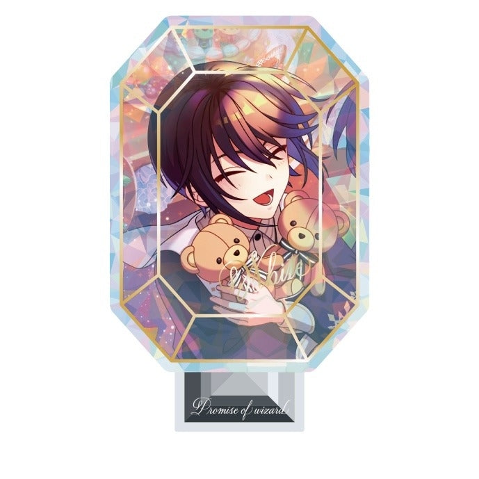 (Goods - Acrylic Stand) Promise of Wizard Holographic Gem Acrylic Stand 6. White