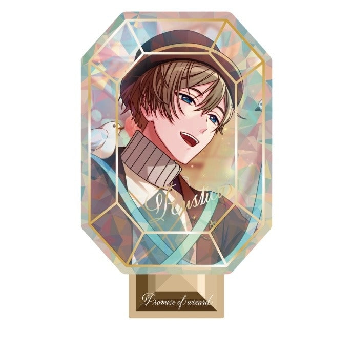 (Goods - Acrylic Stand) Promise of Wizard Holographic Gem Acrylic Stand 17. Rustica