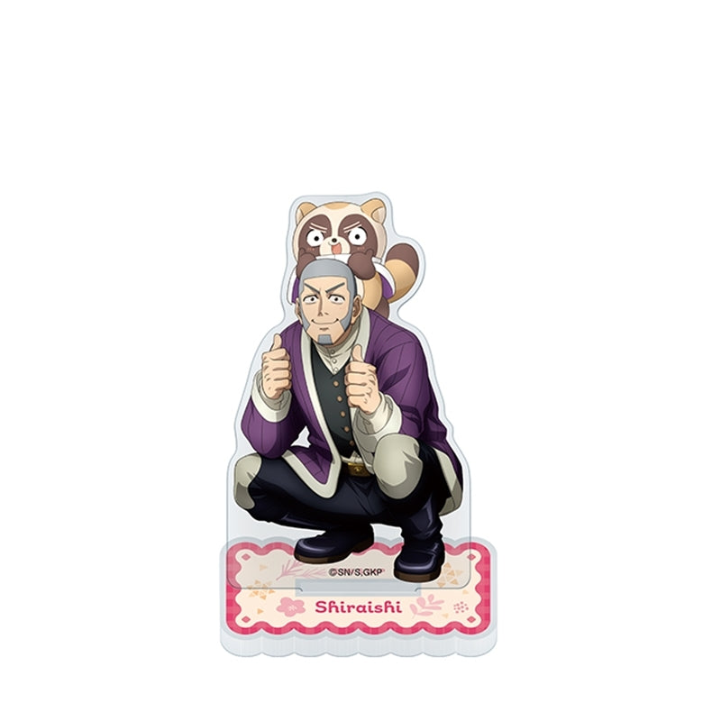 (Goods - Acrylic Stand) Golden Kamuy Animal Phose Acrylic Stand 3. Shiraishi Yoshitake (Re-release)