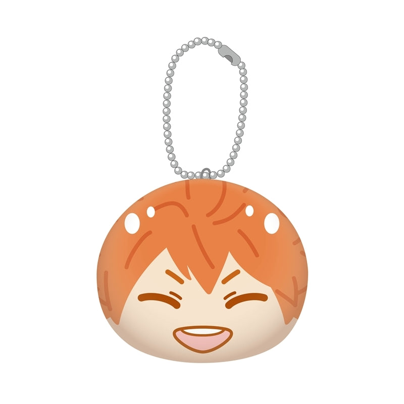 (1BOX=8)(Goods - Keychain) TV Anime Haikyu!! Omanjuu Niginigi Mascot 3 A
