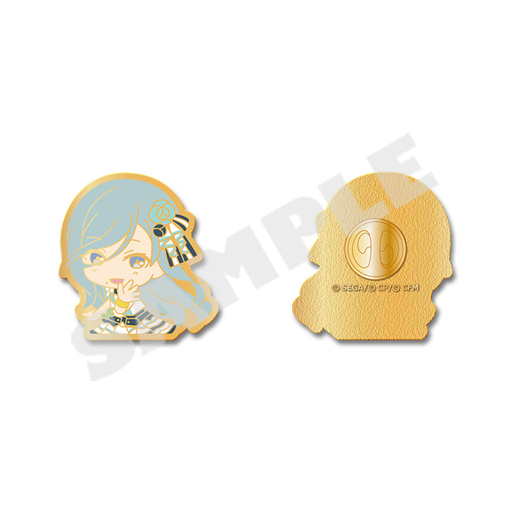 (Goods - Badge) Hatsune Miku: Colorful Stage! Pin Badge Vol.2 Shizuku Hinomori