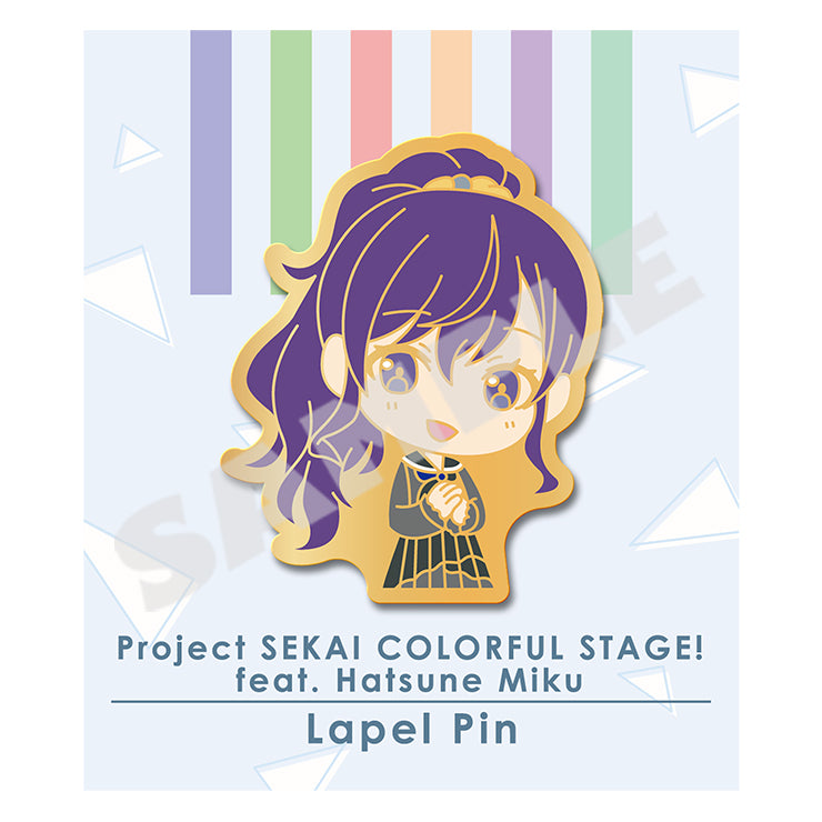 (Goods - Badge) Hatsune Miku: Colorful Stage! Pin Badge Vol.2 Mafuyu Asahina