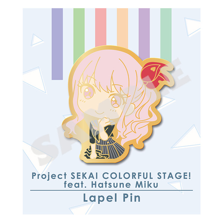 (Goods - Badge) Hatsune Miku: Colorful Stage! Pin Badge Vol.2 Mizuki Akiyama