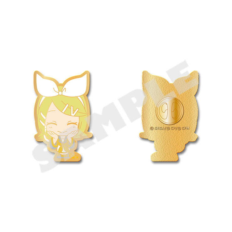 (Goods - Badge) Hatsune Miku: Colorful Stage! Pin Badge Vol.2 Kagamine Rin