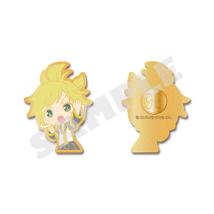 (Goods - Badge) Hatsune Miku: Colorful Stage! Pin Badge Vol.2 Kagamine Len