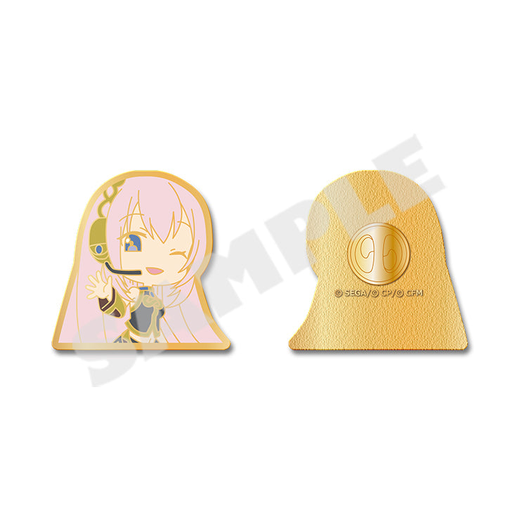 (Goods - Badge) Hatsune Miku: Colorful Stage! Pin Badge Vol.2 Megurine Luka