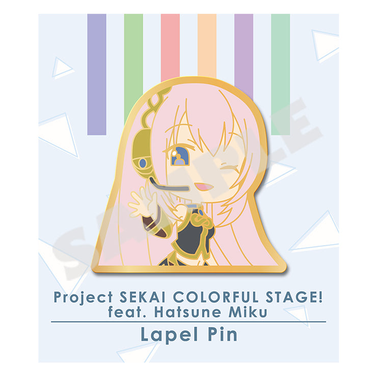 (Goods - Badge) Hatsune Miku: Colorful Stage! Pin Badge Vol.2 Megurine Luka