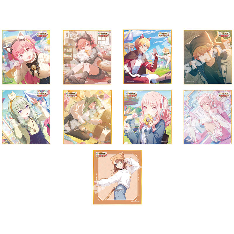 (1BOX=9)(Goods - Art Board) Hatsune Miku: Colorful Stage! Mini Art Board Collection Vol.56 B You are my HERO!! (9 Types Total)