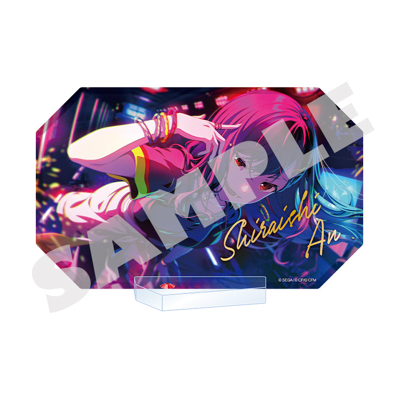 (Goods - Acrylic Stand) Hatsune Miku: Colorful Stage! World Link Acrylic Block Stand An Shiraishi