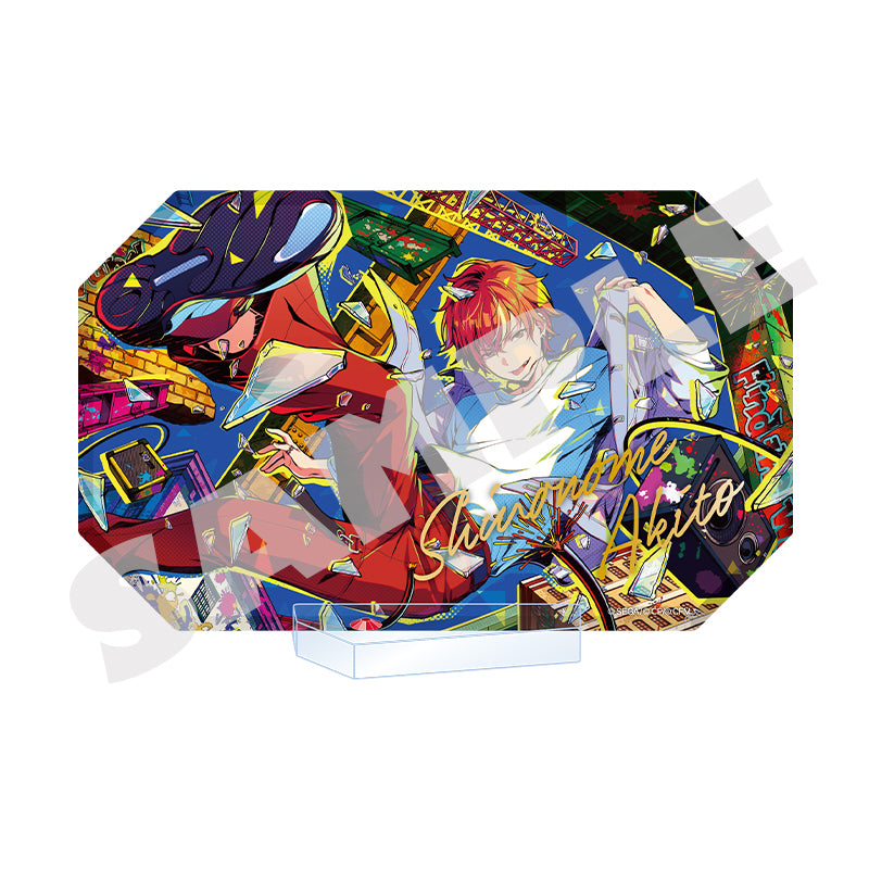 (Goods - Acrylic Stand) Hatsune Miku: Colorful Stage! World Link Acrylic Block Stand Akito Shinonome