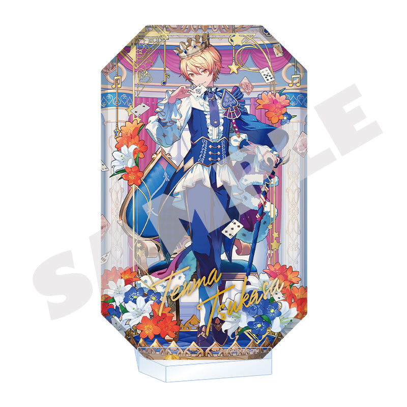 (Goods - Acrylic Stand) Hatsune Miku: Colorful Stage! World Link Acrylic Block Stand Tsukasa Tenma