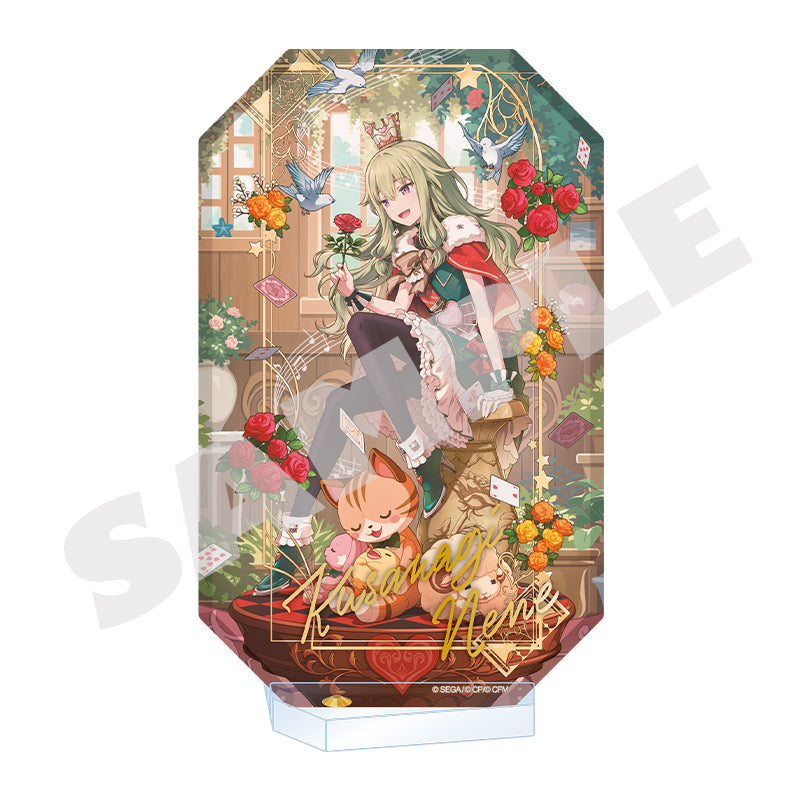 (Goods - Acrylic Stand) Hatsune Miku: Colorful Stage! World Link Acrylic Block Stand Nene Kusanagi