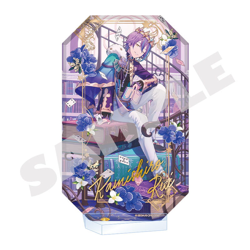 (Goods - Acrylic Stand) Hatsune Miku: Colorful Stage! World Link Acrylic Block Stand Rui Kamishiro