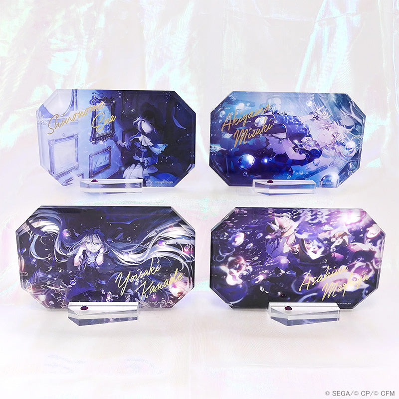 (Goods - Acrylic Stand) Hatsune Miku: Colorful Stage! World Link Acrylic Block Stand Mizuki Akiyama