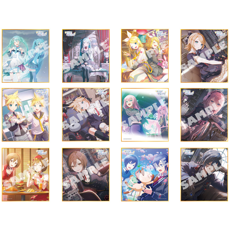 (1BOX=12)(Goods - Art Board) Hatsune Miku Mini Art Board Collection Vol.62 B Link the Beats! (12 Types Total)