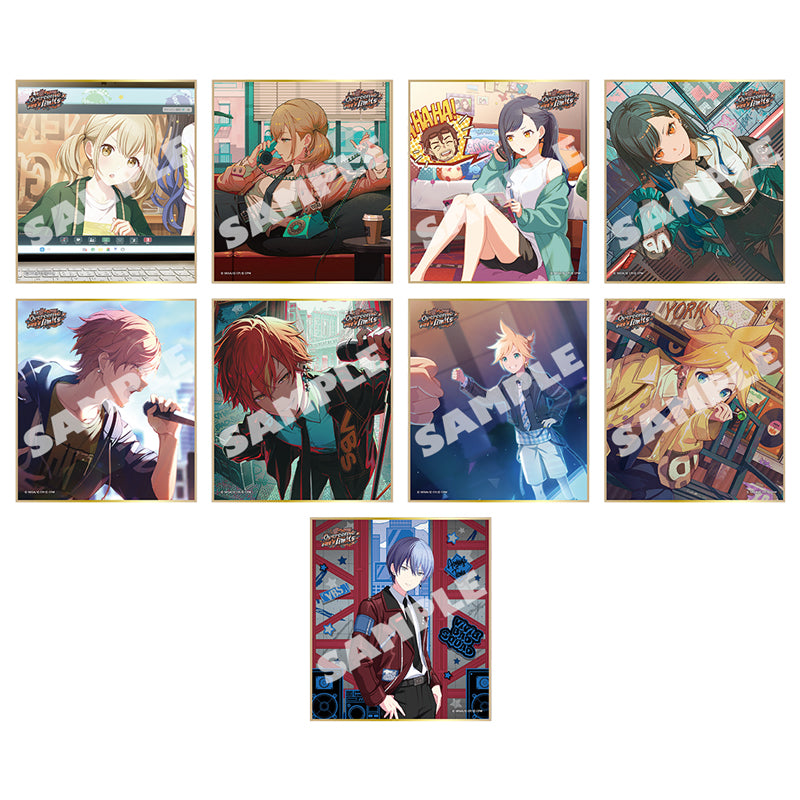 (1BOX=9)(Goods - Art Board) Hatsune Miku: Colorful Stage! Mini Art Board Collection Vol.64 B Overcome one's limits (9 Types Total)